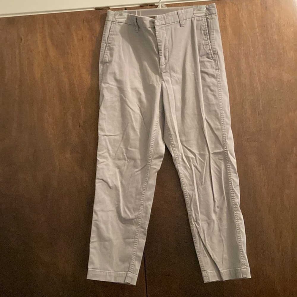J. Crew Gray Chinos Classic Style